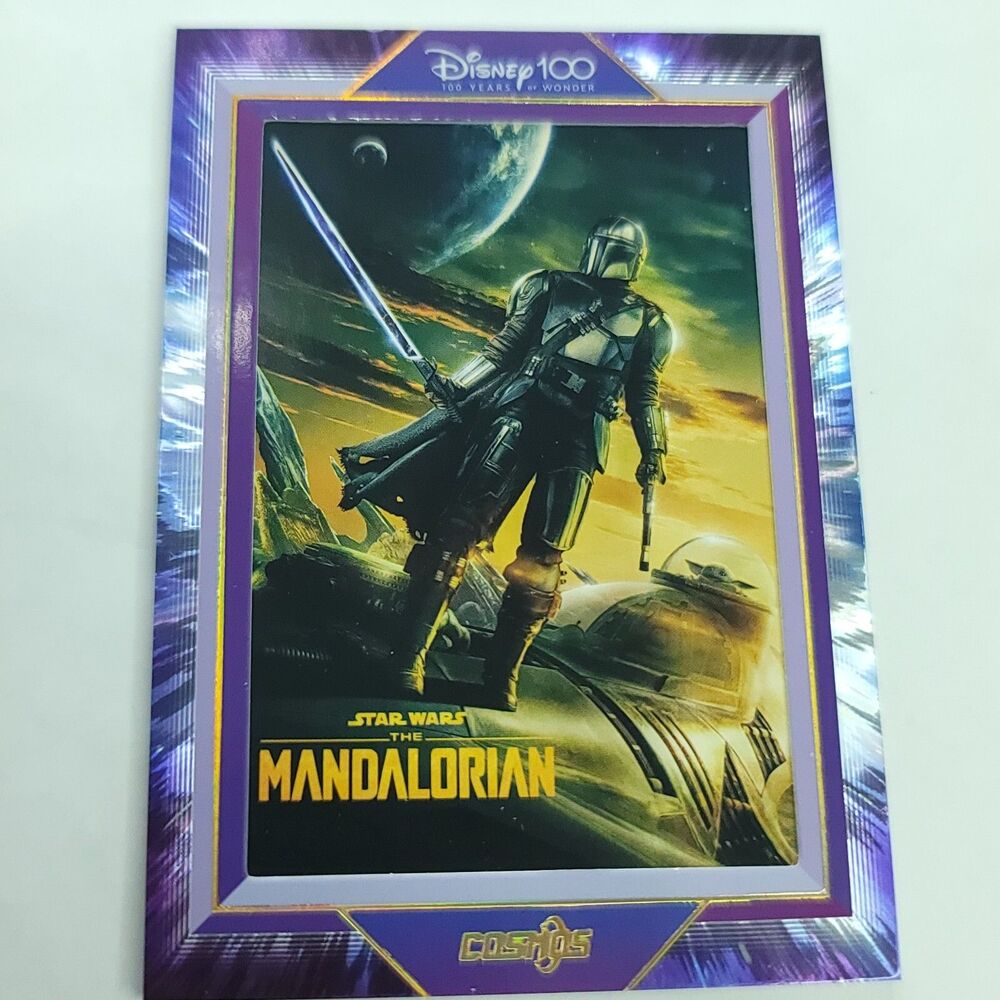 Mandalorian 2023 Kakawow Cosmos Disney 100 All Star Movie Poster 186/288